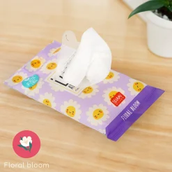 10 Lingettes Nettoyantes Humides Pour les Mains et le Visage - Love At First Wipe