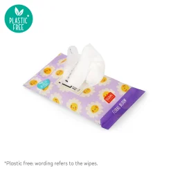 10 Lingettes Nettoyantes Humides Pour les Mains et le Visage - Love At First Wipe