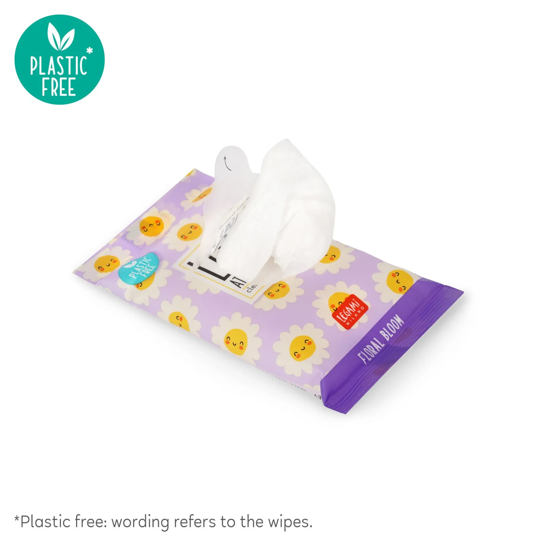 10 Lingettes Nettoyantes Humides Pour les Mains et le Visage - Love At First Wipe
