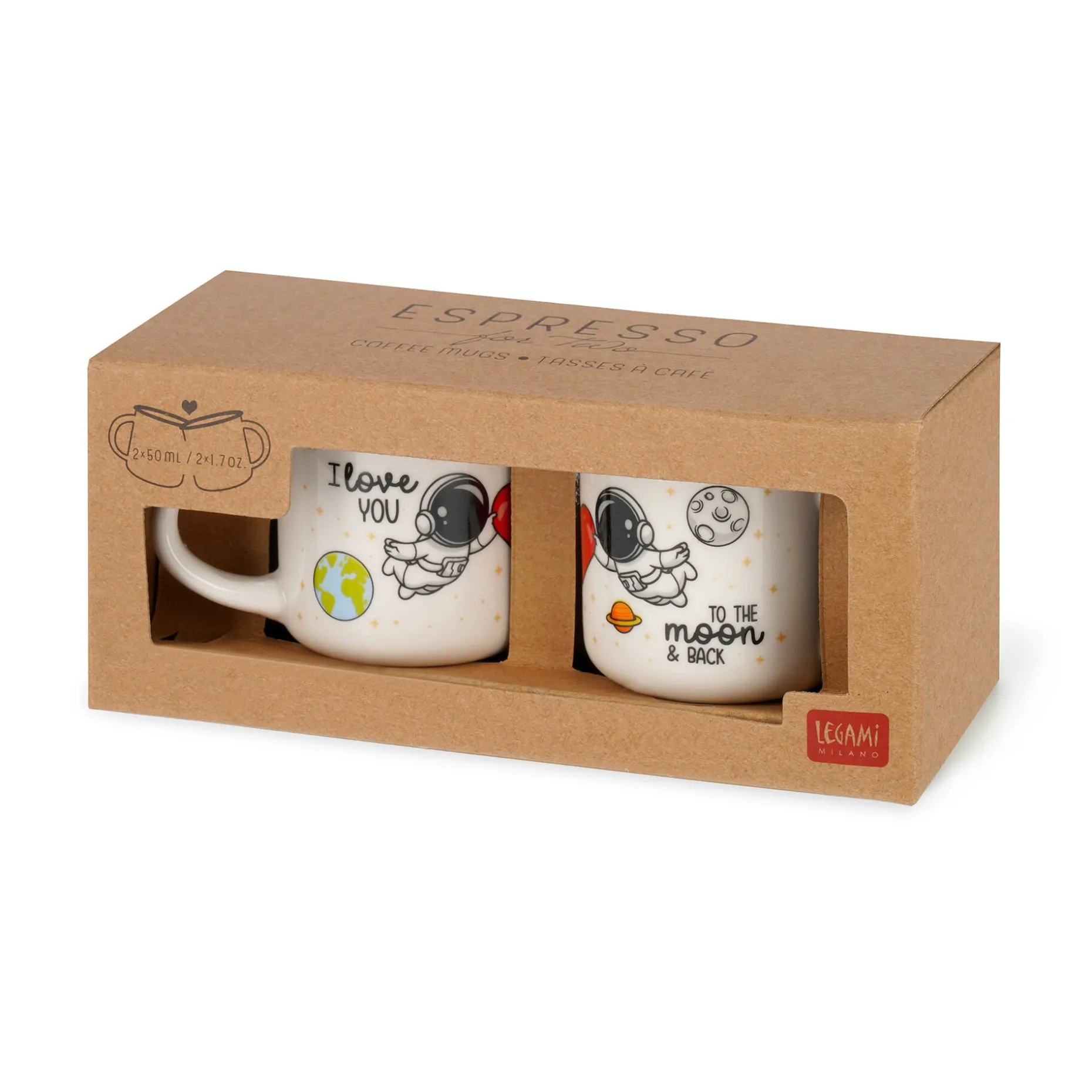 2 Tasses à Café - Espresso For Two