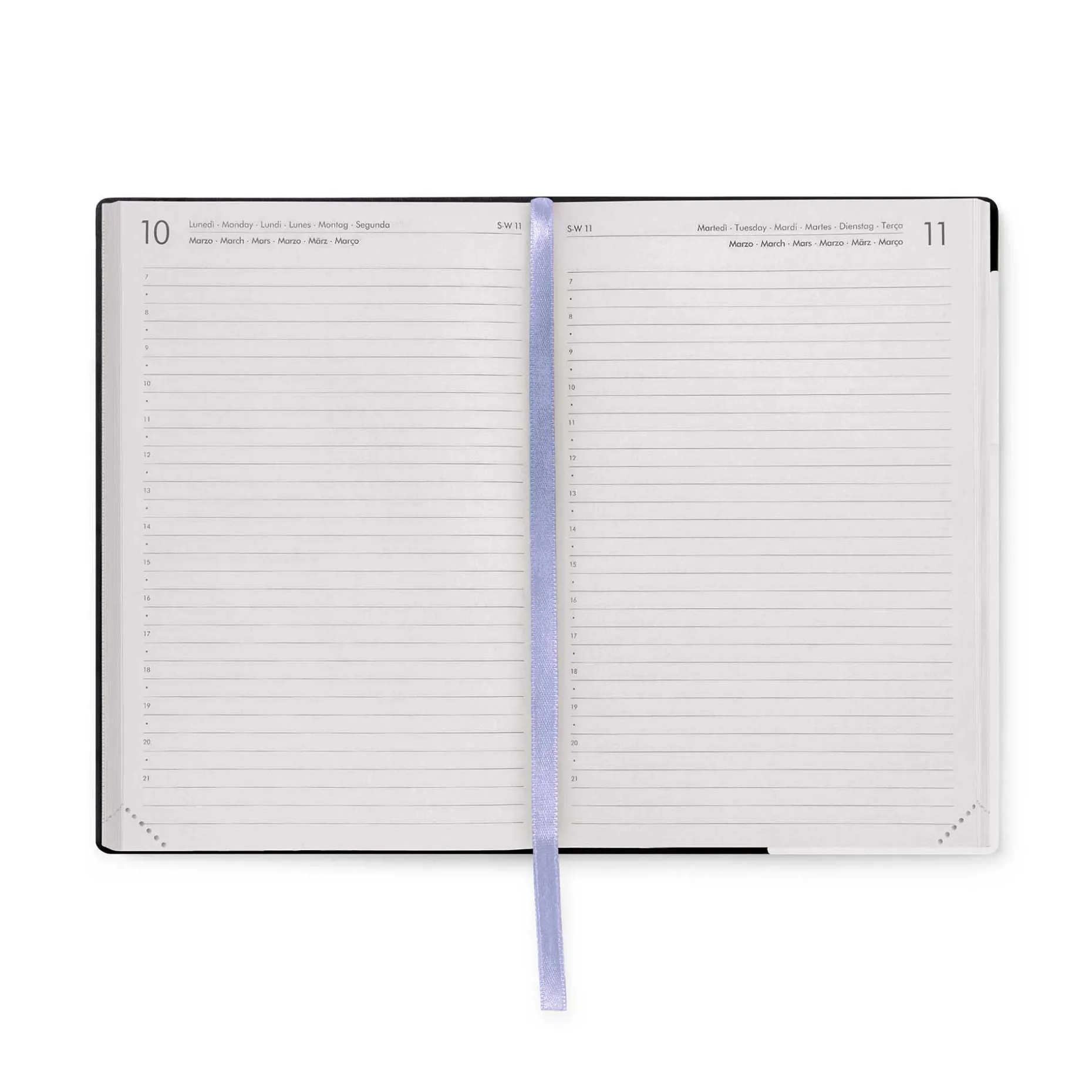 Agenda 12 Mois Journalier - Medium - 2025