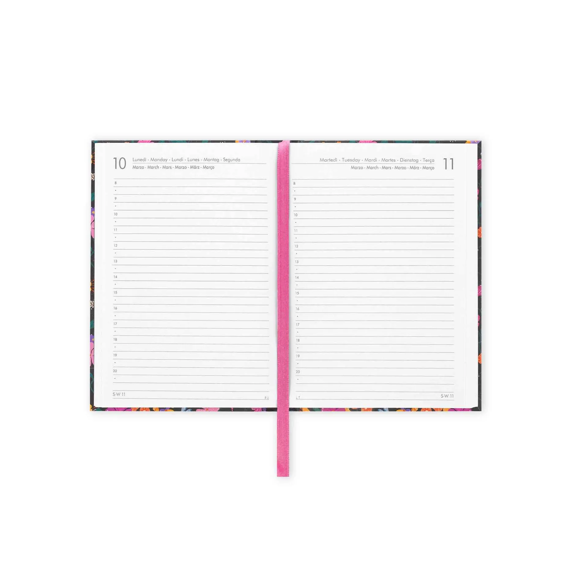 Agenda 12 Mois Journalier - Small - 2025