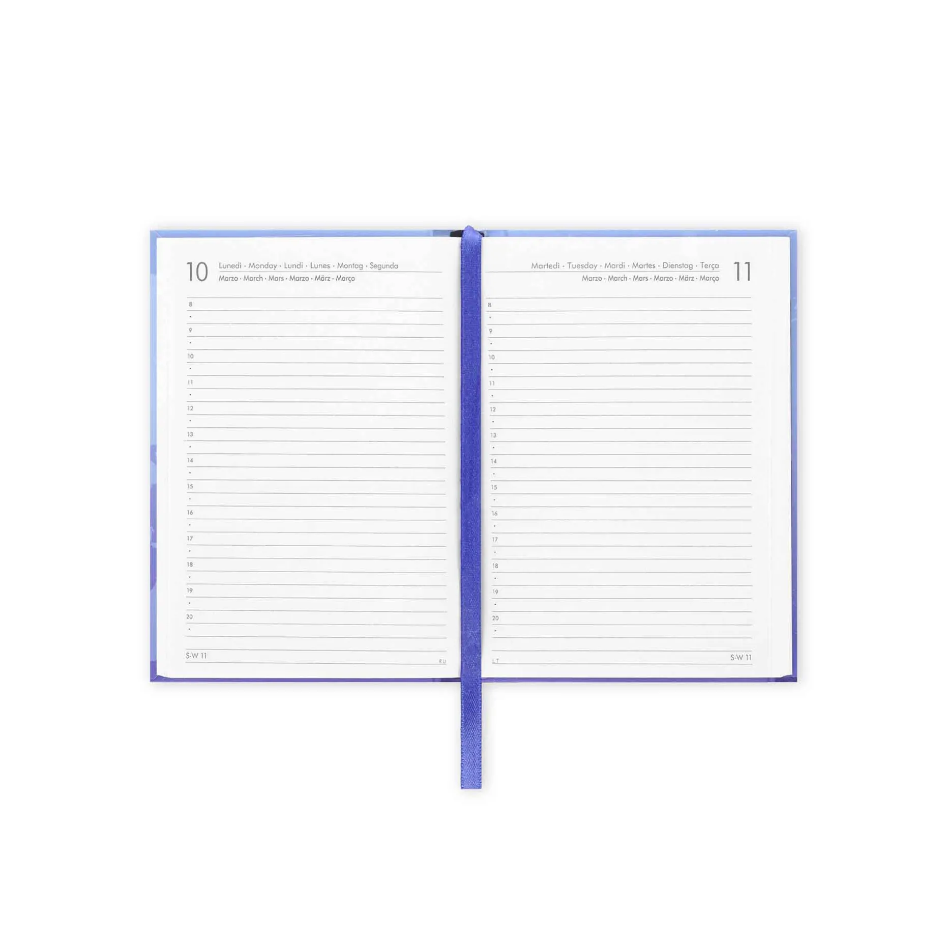 Agenda 12 Mois Journalier - Small - 2025