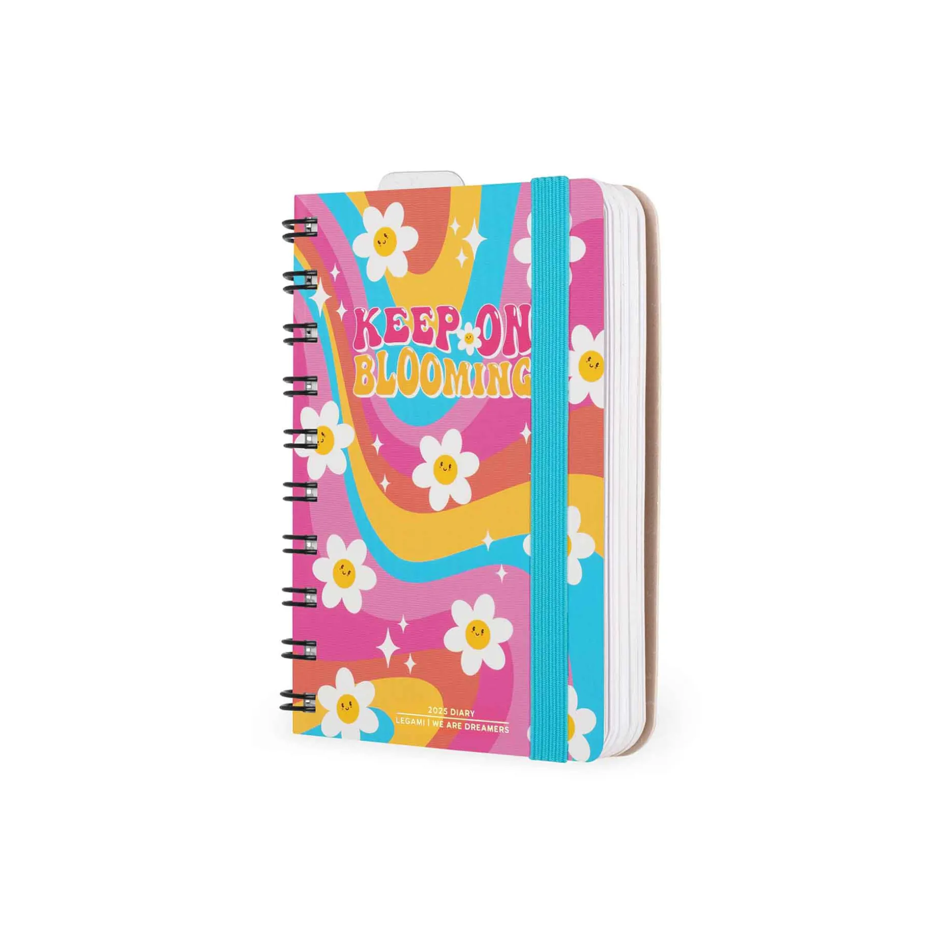 Agenda 12 Mois Journalier - Small - À Spirale - 2025