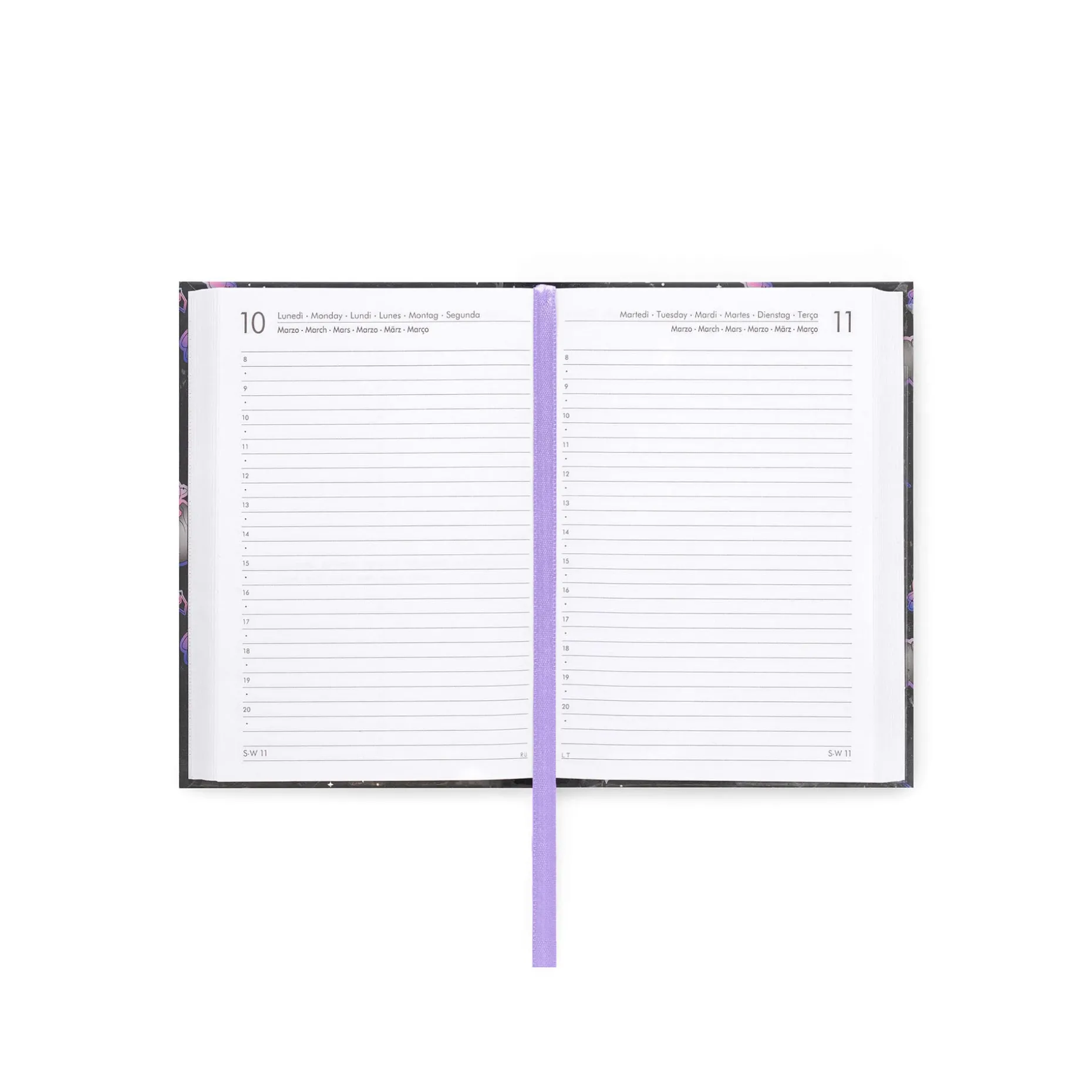Agenda 16 Mois Journalier - Small - 2024/2025
