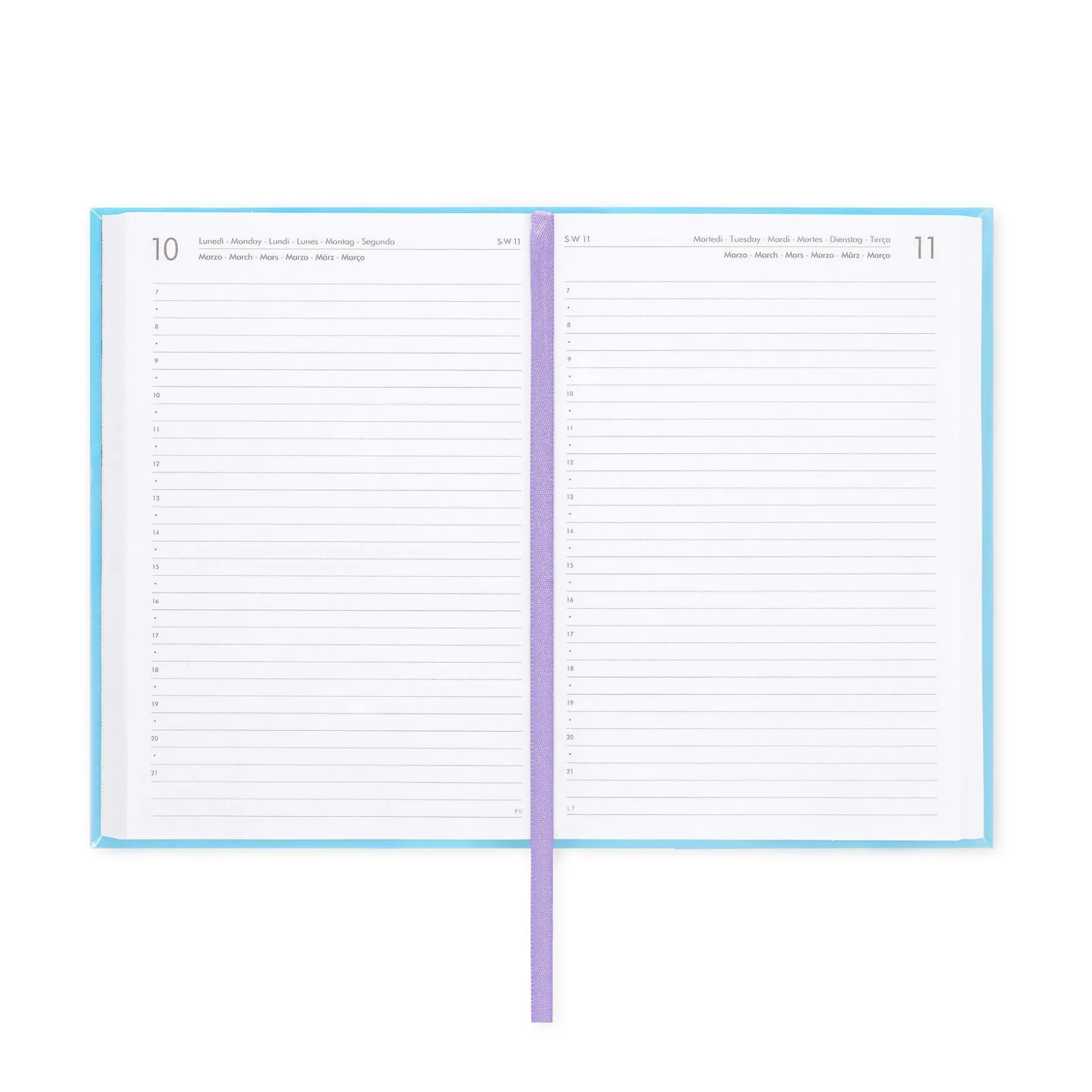 Agenda 16 Mois Journalier - Medium - 2024/2025