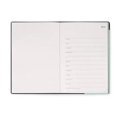 Agenda 12 Mois Semainier - Medium - Avec Section Pour Notes - 2025