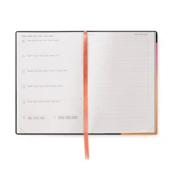 Agenda 18 Mois Semainier - Medium - Avec Section pour Notes - 2024/2025