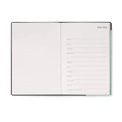 Agenda 18 Mois Semainier - Medium - Avec Section pour Notes - 2024/2025