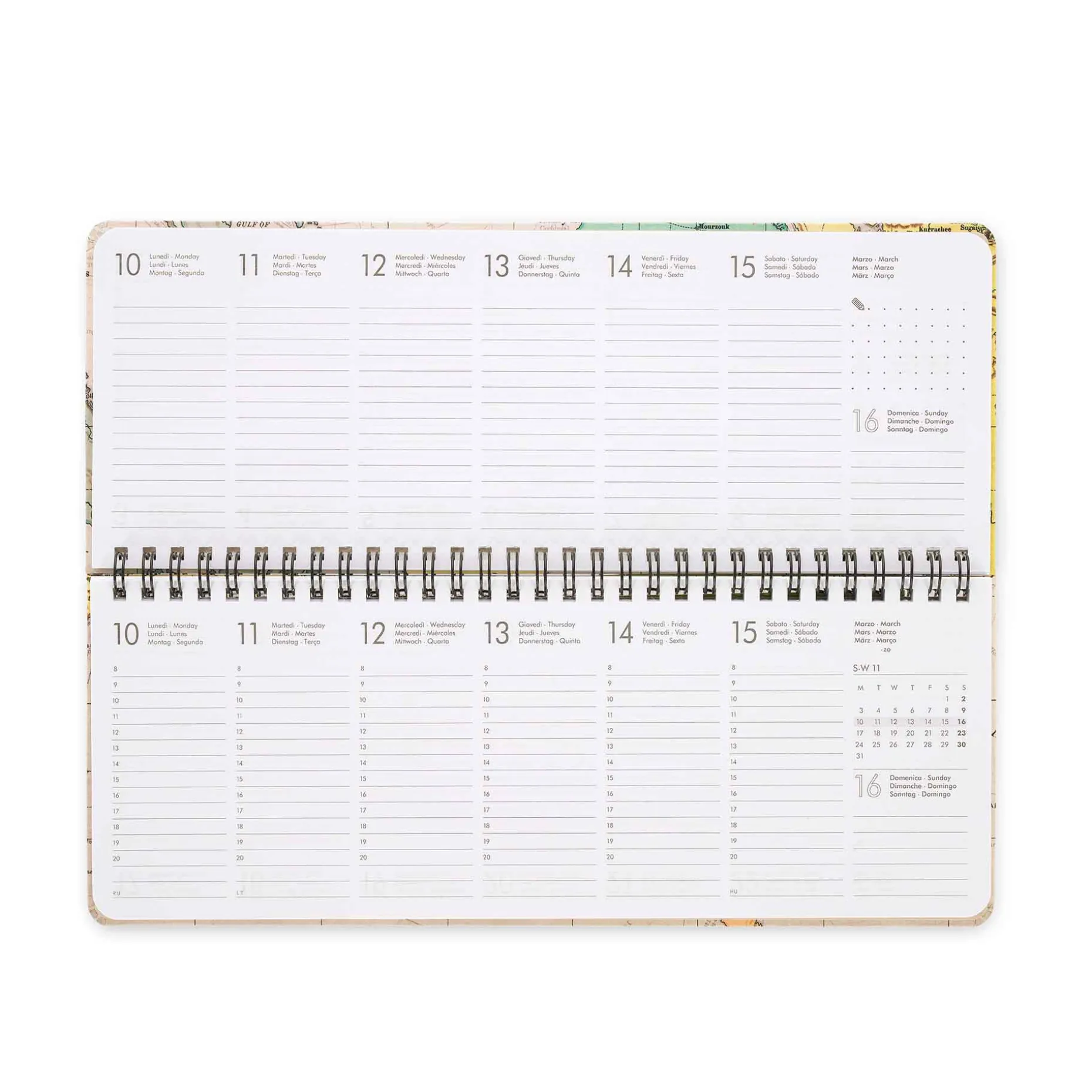 Agenda de Bureau 13 Mois - Planificateur - 2025