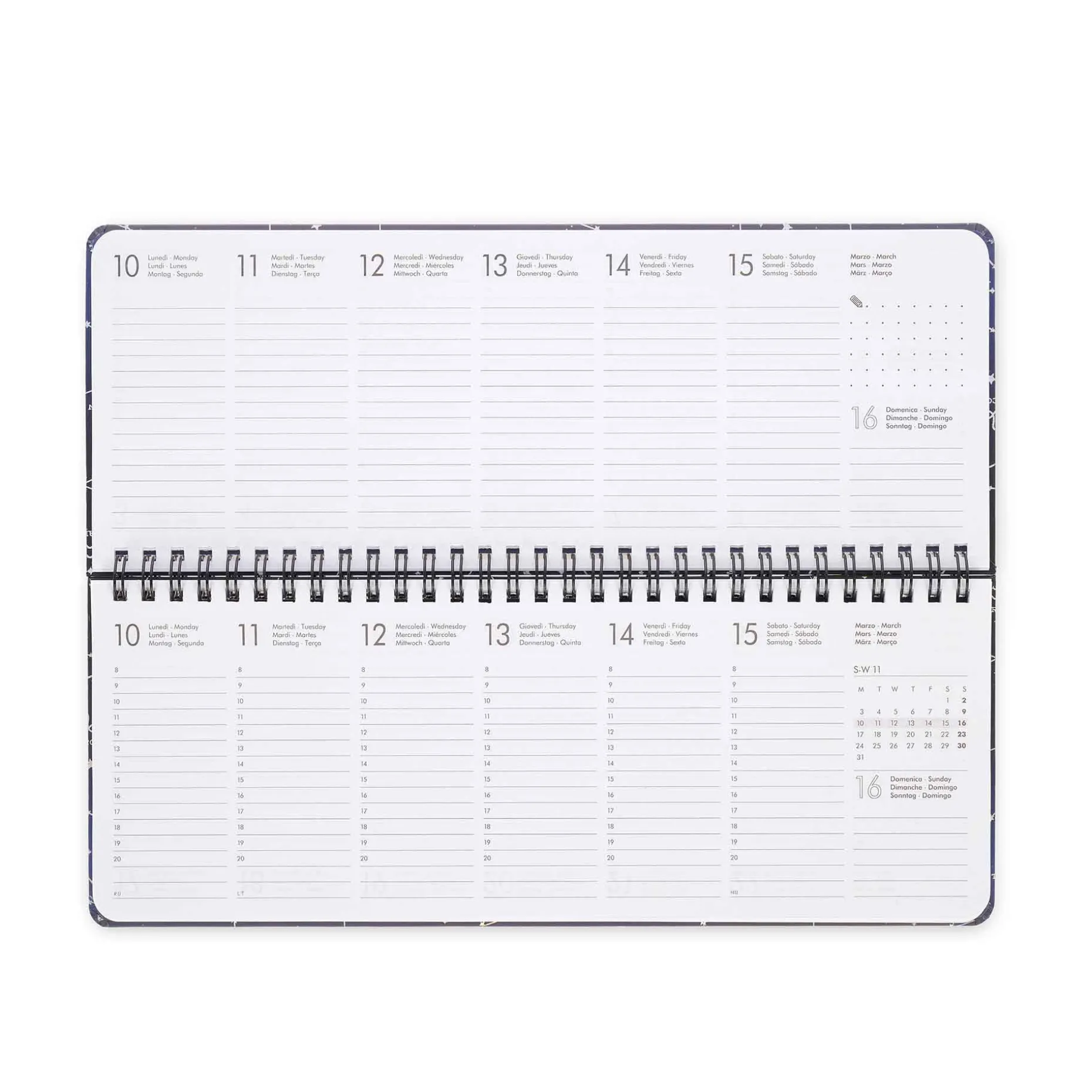 Agenda de Bureau 13 Mois - Planificateur - 2025