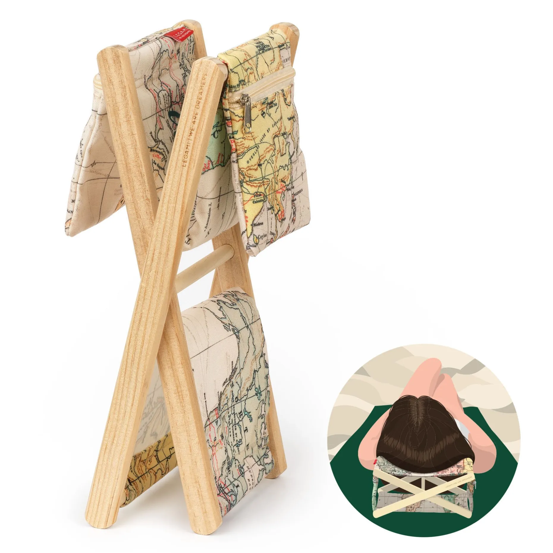 Appuie-Tête en Bois - Wooden Headrest