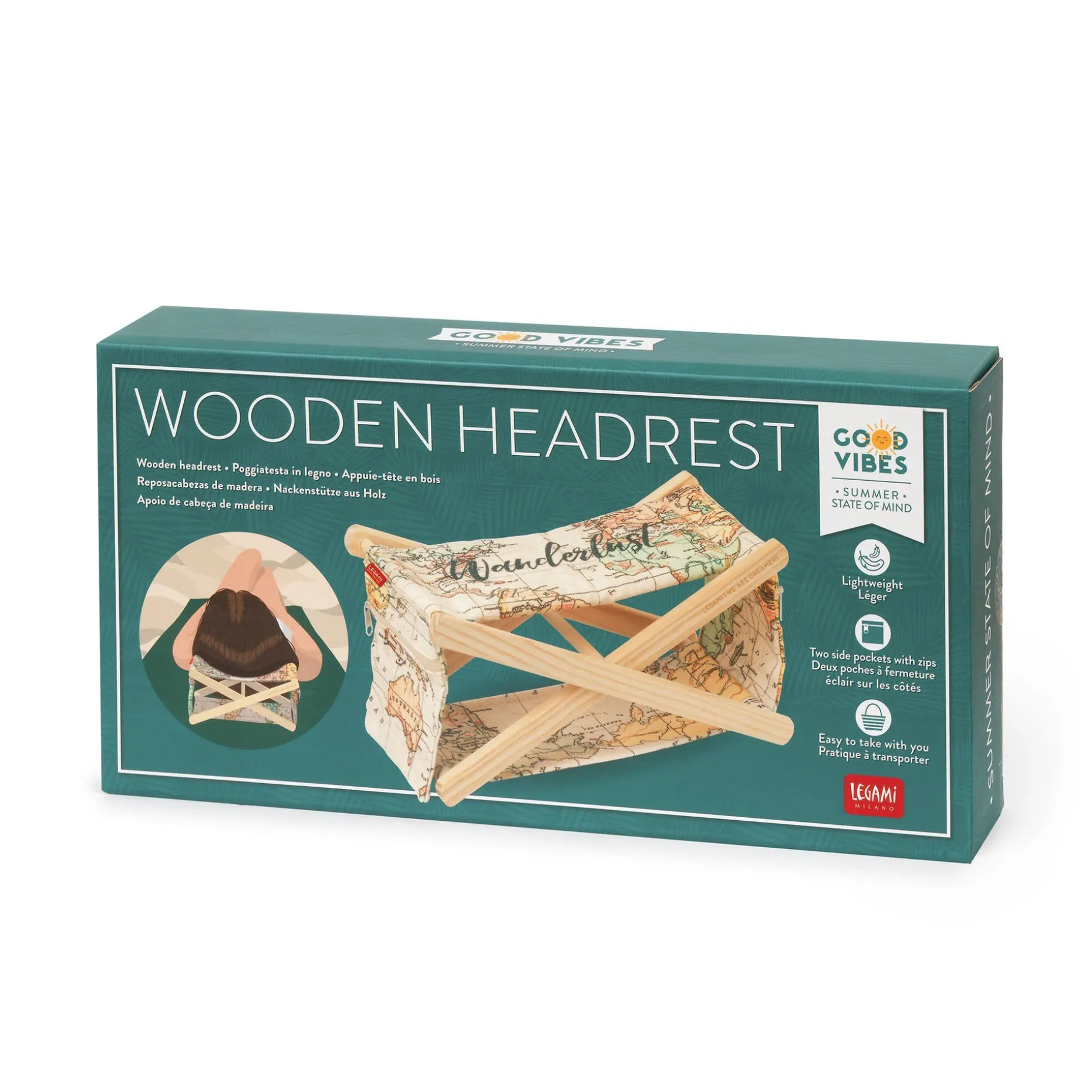 Appuie-Tête en Bois - Wooden Headrest
