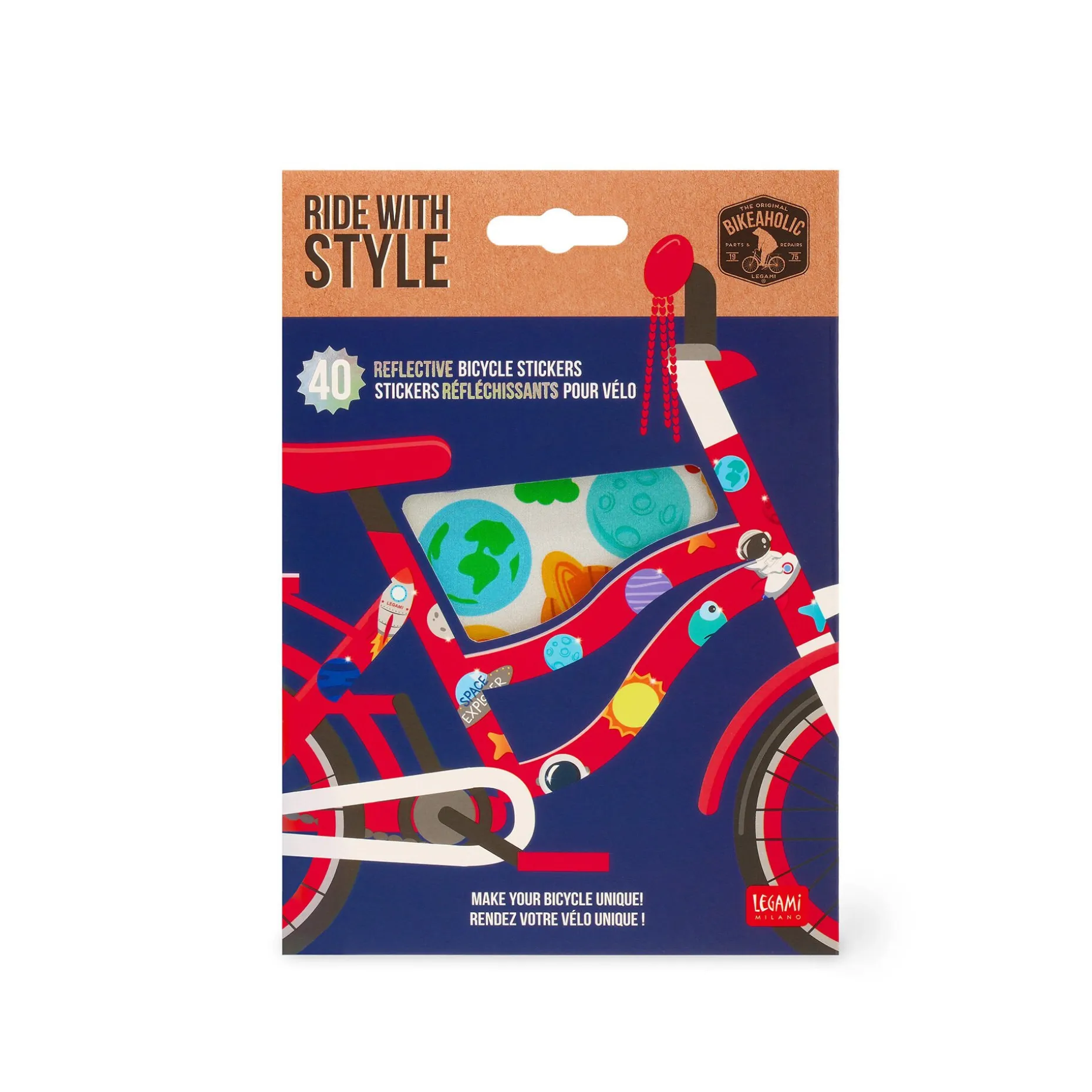 Autocollants Réfléchissants pour Vélo - Ride With Style