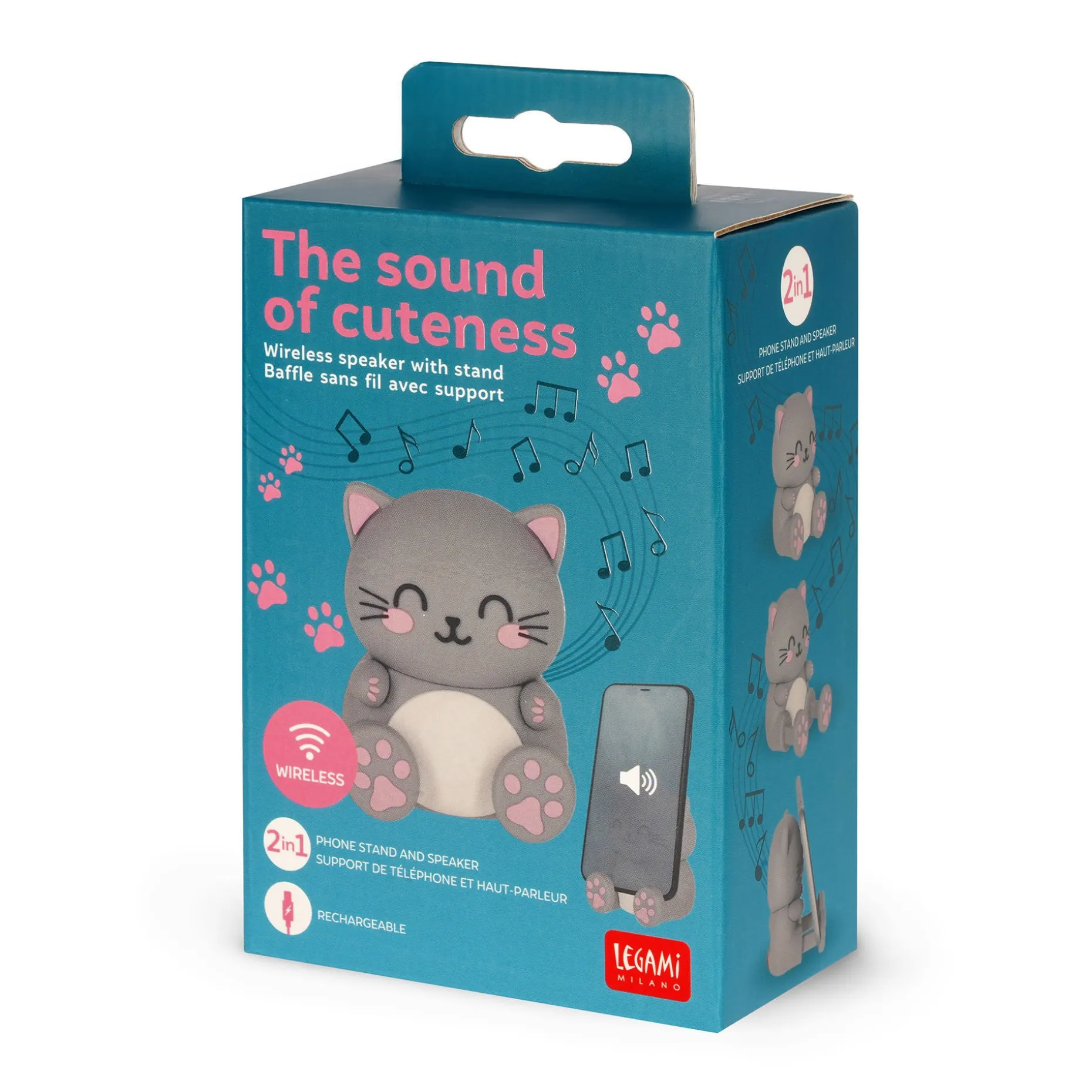 Baffle Sans Fil avec Support - The Sound of Cuteness