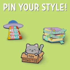 Broche en Métal Émaillé - Pin Your Style!