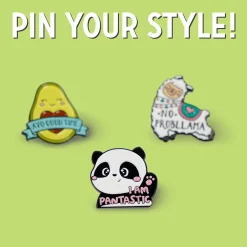 Broche en Métal Émaillé - Pin Your Style!