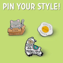 Broche en Métal Émaillé - Pin Your Style!