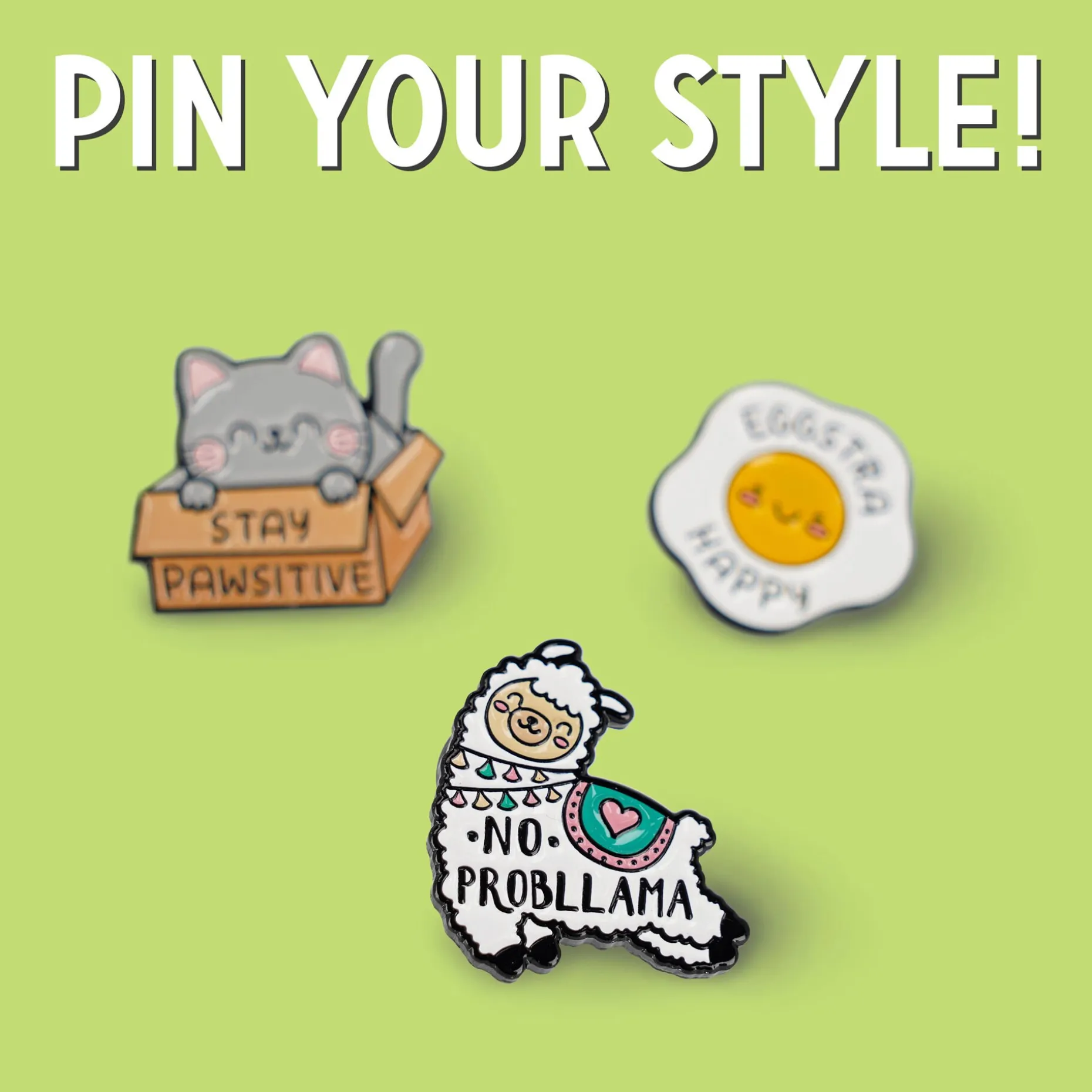 Broche en Métal Émaillé - Pin Your Style!