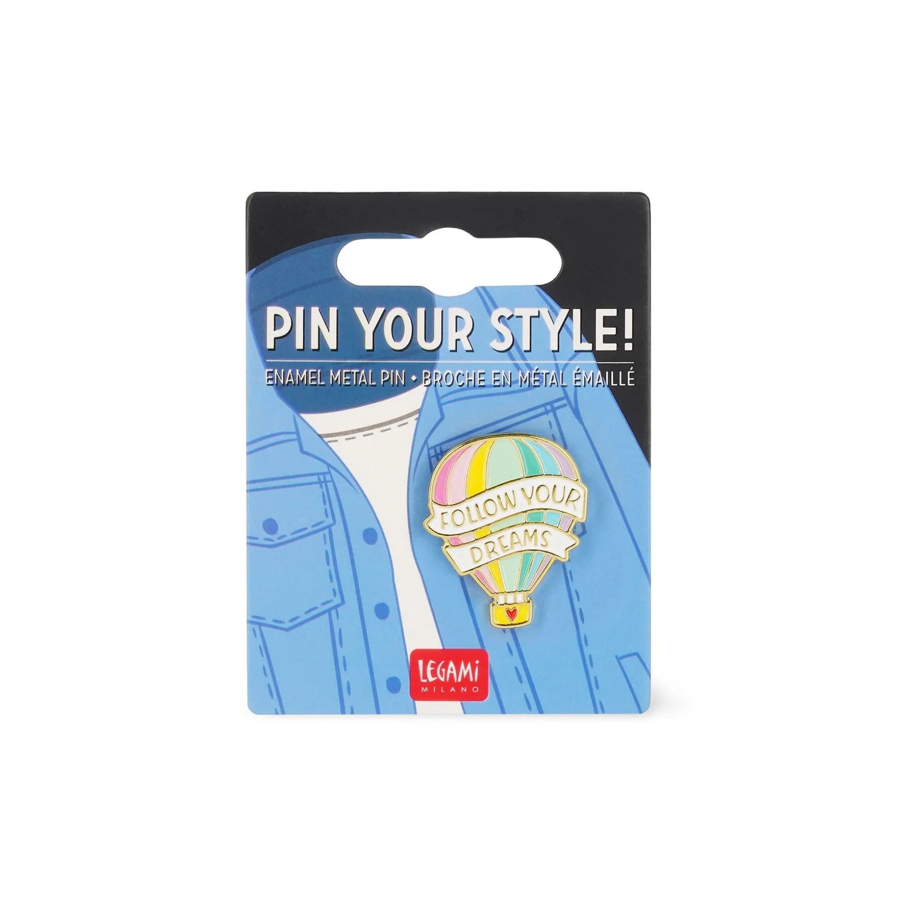 Broche en Métal Émaillé - Pin Your Style!