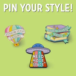 Broche en Métal Émaillé - Pin Your Style!
