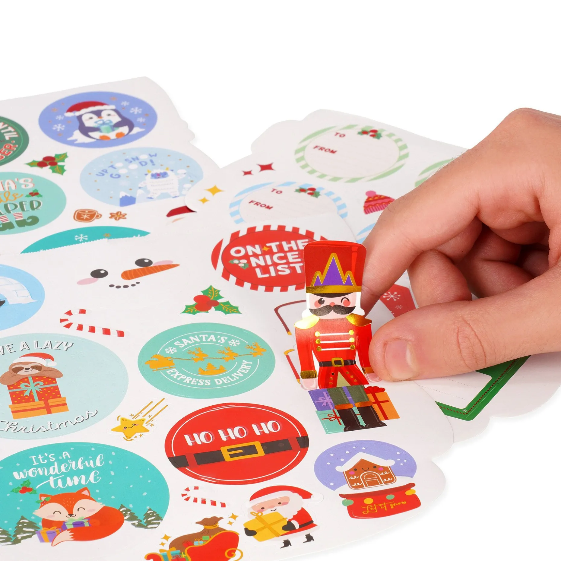 Cahier d’Autocollants de Noël - Sticker Book