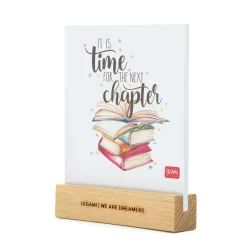 Calendrier avec Base en Bois - 2025