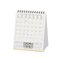 Calendrier de Table 2025 - 12 x 14,5 cm