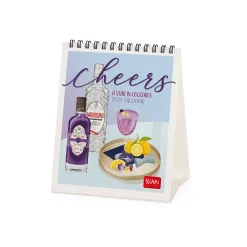 Calendrier de Table 2025 - 12 x 14,5 cm