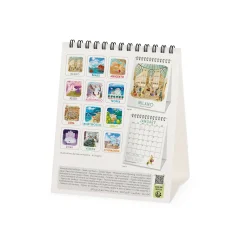 Calendrier de Table 2025 - 12 x 14,5 cm