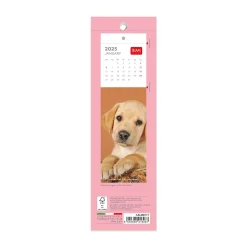 Calendrier Marque-Page 2025 - 5,5 x 18 cm