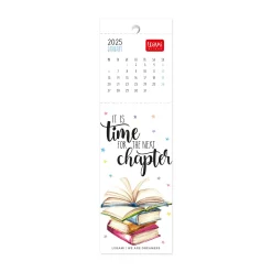 Calendrier Marque-Page 2025 - 5,5 x 18 cm