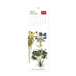 Calendrier Marque-Page 2025 - 5,5 x 18 cm