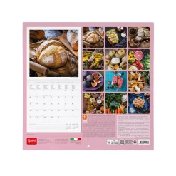 Calendrier Mural 2025 - 30 x 29 cm