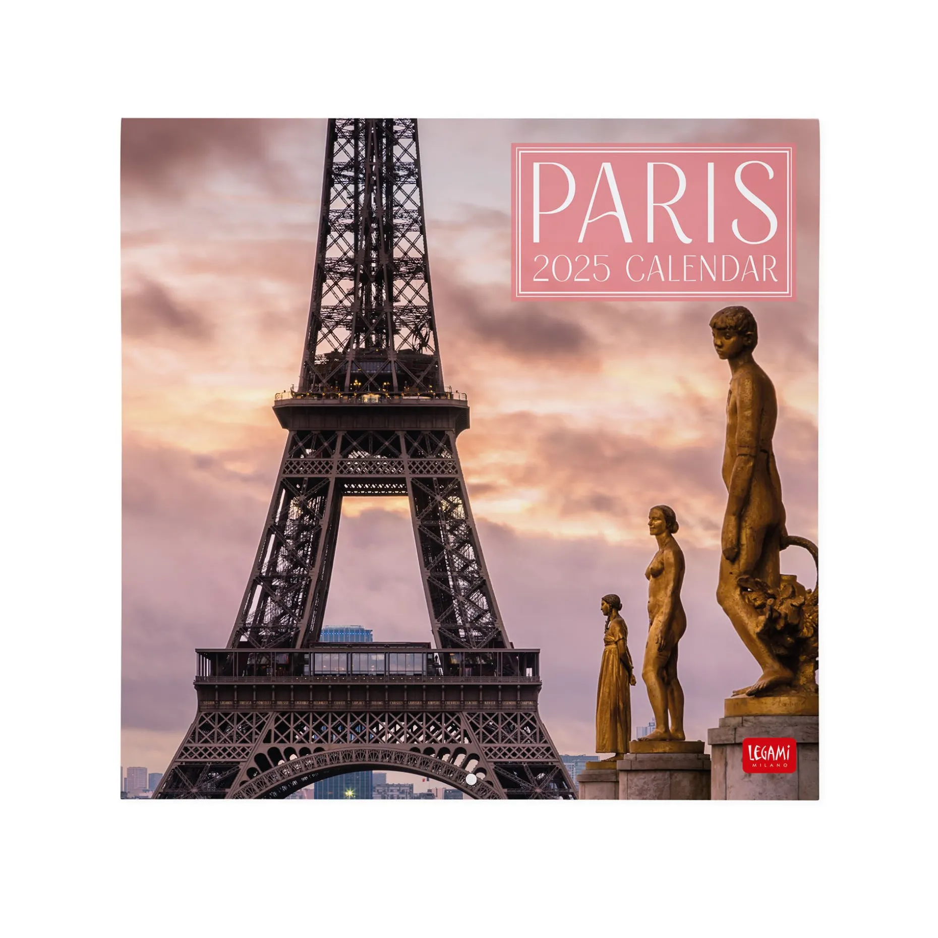 Calendrier Mural 2025 - 30 x 29 cm