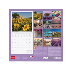 Calendrier Mural 2025 - 30 x 29 cm
