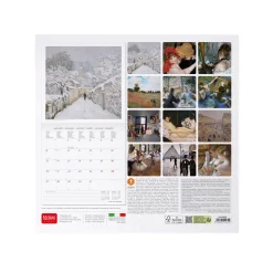 Calendrier Mural 2025 - 30 x 29 cm