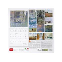 Calendrier Mural 2025 - 30 x 29 cm