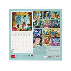 Calendrier Mural 2025 - 30 x 29 cm