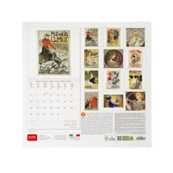 Calendrier Mural 2025 - 30 x 29 cm