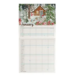 Calendrier Mural 2025 - 30 x 29 cm