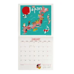 Calendrier Mural 2025 - 30 x 29 cm