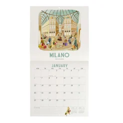 Calendrier Mural 2025 - 30 x 29 cm