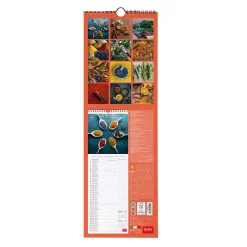 Calendrier Mural 2025 - 16 x 49 cm