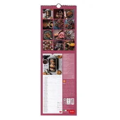 Calendrier Mural 2025 - 16 x 49 cm