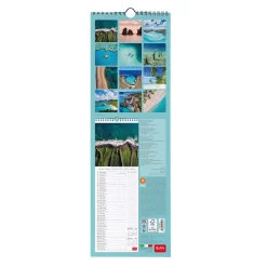 Calendrier Mural 2025 - 16 x 49 cm