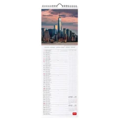 Calendrier Mural 2025 - 16 x 49 cm