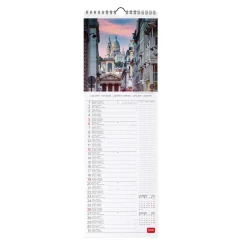 Calendrier Mural 2025 - 16 x 49 cm