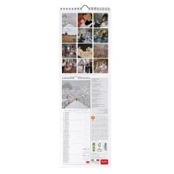 Calendrier Mural 2025 - 16 x 49 cm