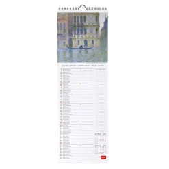 Calendrier Mural 2025 - 16 x 49 cm